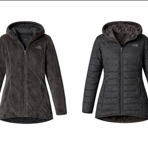 The North Face Reversible Fleece Puffer Jacket Women’s Small